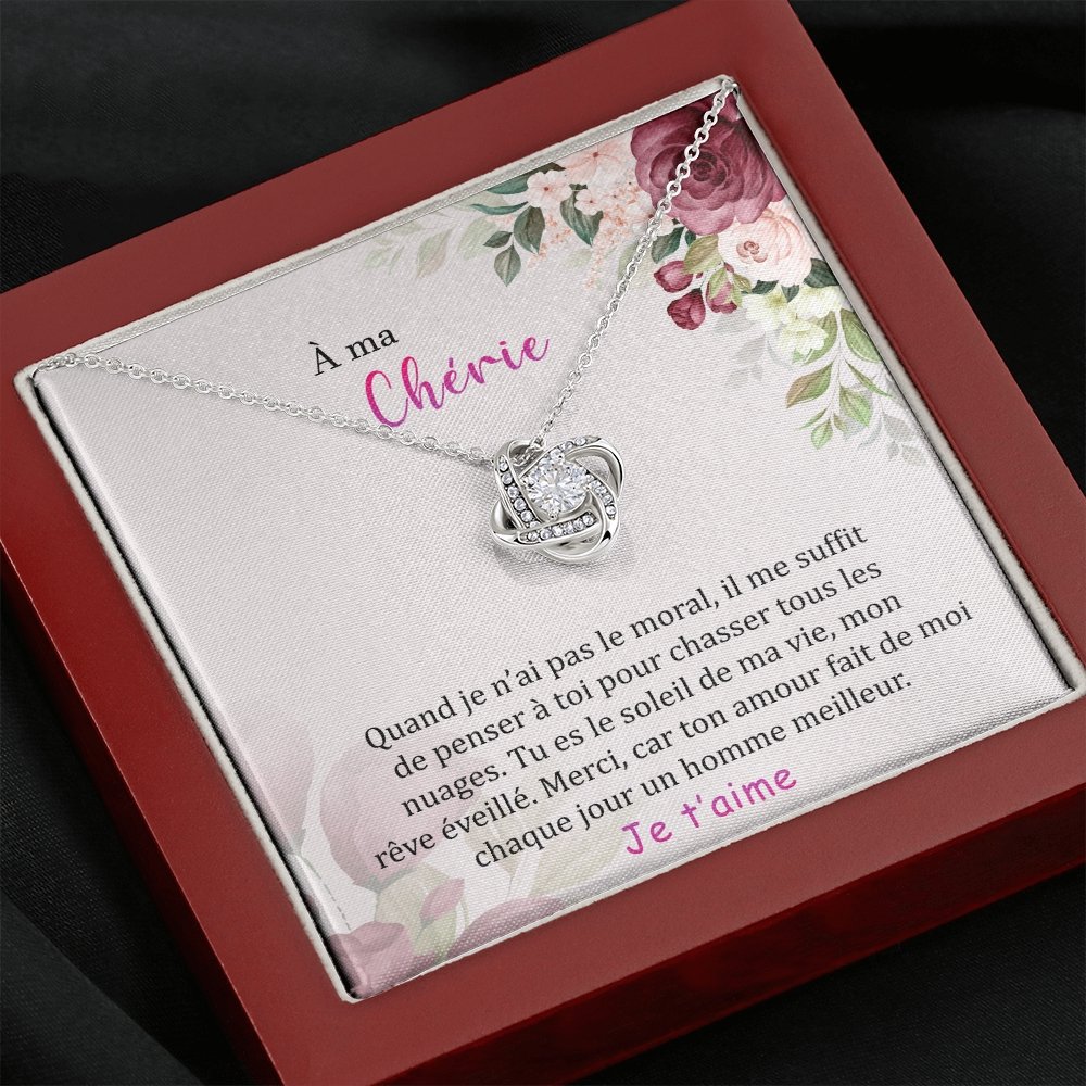 ETERNITY • Collier Déclaration d'amour Noeud d'Amour - Lehnaa