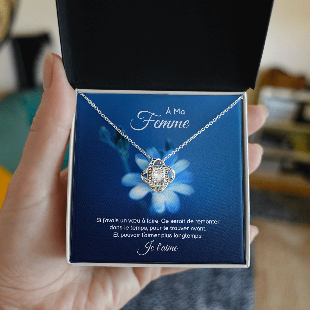 ETERNITY • Collier Déclaration d'amour Noeud d'Amour - Lehnaa