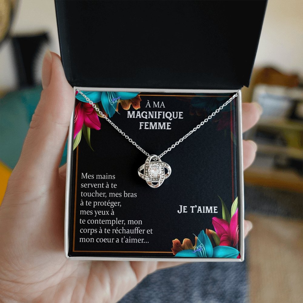 ETERNITY • Collier Déclaration d'amour Noeud d'Amour - Lehnaa