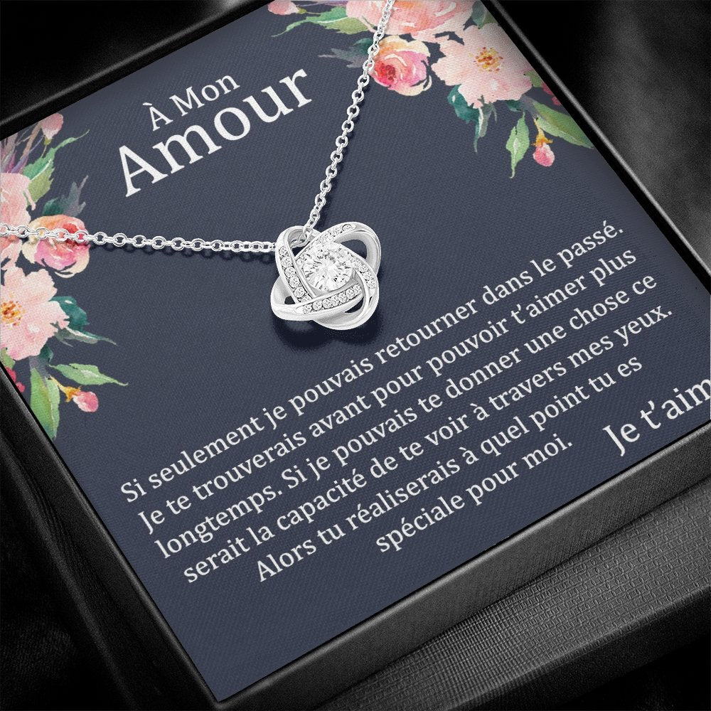 ETERNITY • Collier Déclaration d'amour Noeud d'Amour - Lehnaa