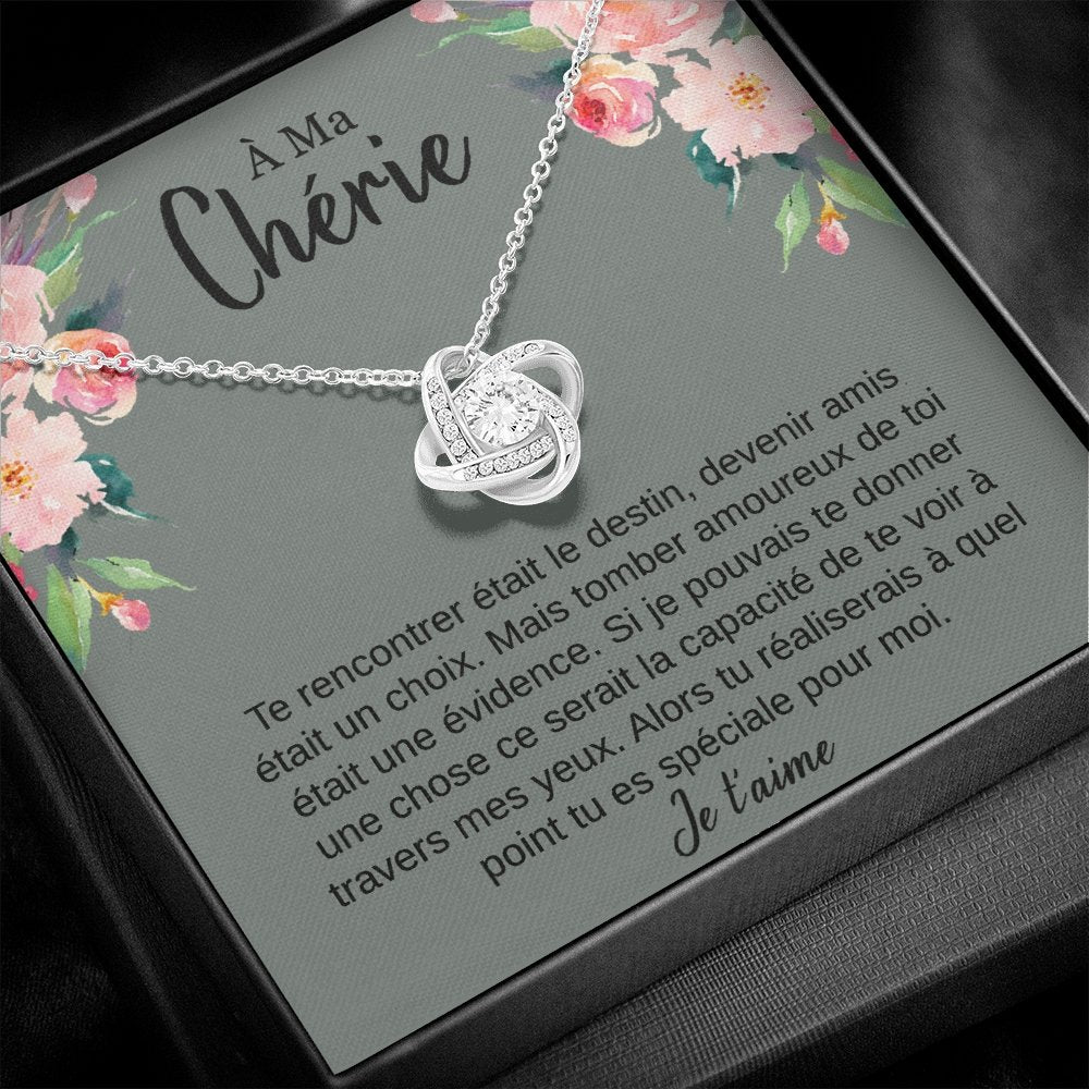 ETERNITY • Collier Déclaration d'amour Noeud d'Amour - Lehnaa