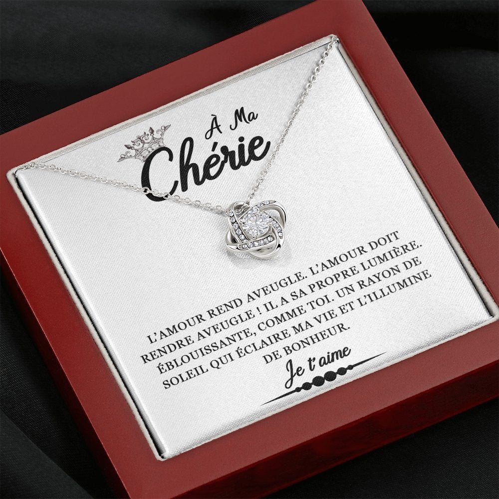 ETERNITY • Collier Déclaration d'amour Noeud d'Amour - Lehnaa