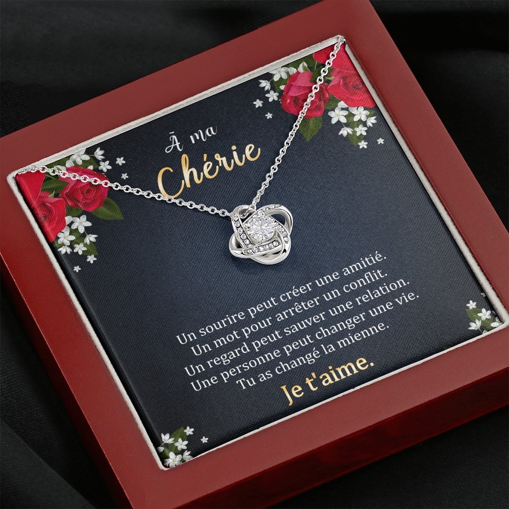 ETERNITY • Collier Déclaration d'amour Noeud d'Amour - Lehnaa