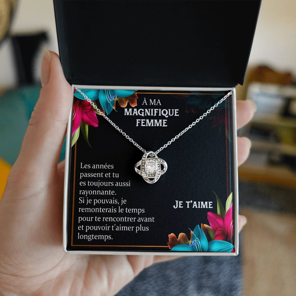 ETERNITY • Collier Déclaration d'amour Noeud d'Amour - Lehnaa