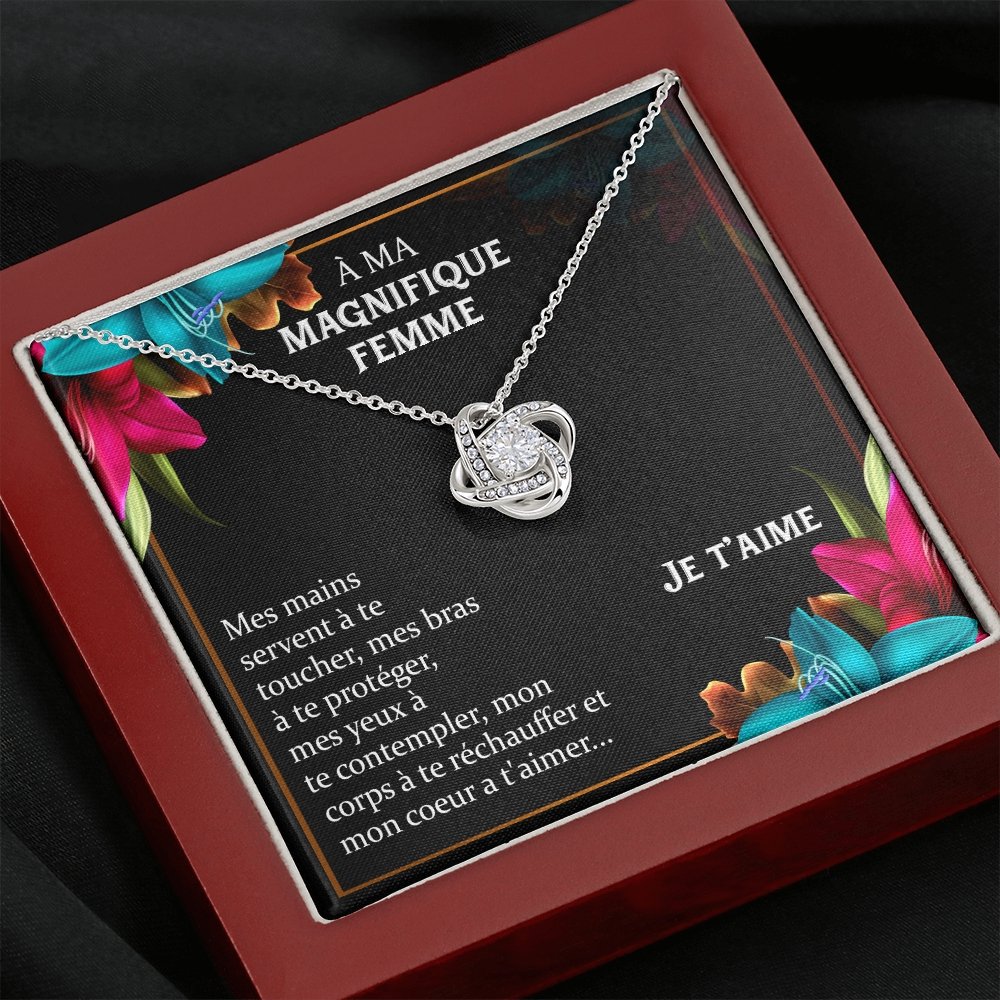 ETERNITY • Collier Déclaration d'amour Noeud d'Amour - Lehnaa