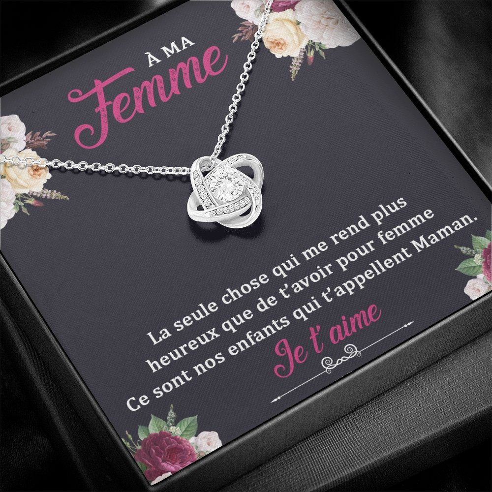 ETERNITY • Collier Déclaration d'amour Noeud d'Amour - Lehnaa