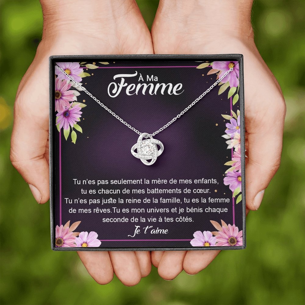 ETERNITY • Collier Déclaration d'amour Noeud d'Amour - Lehnaa