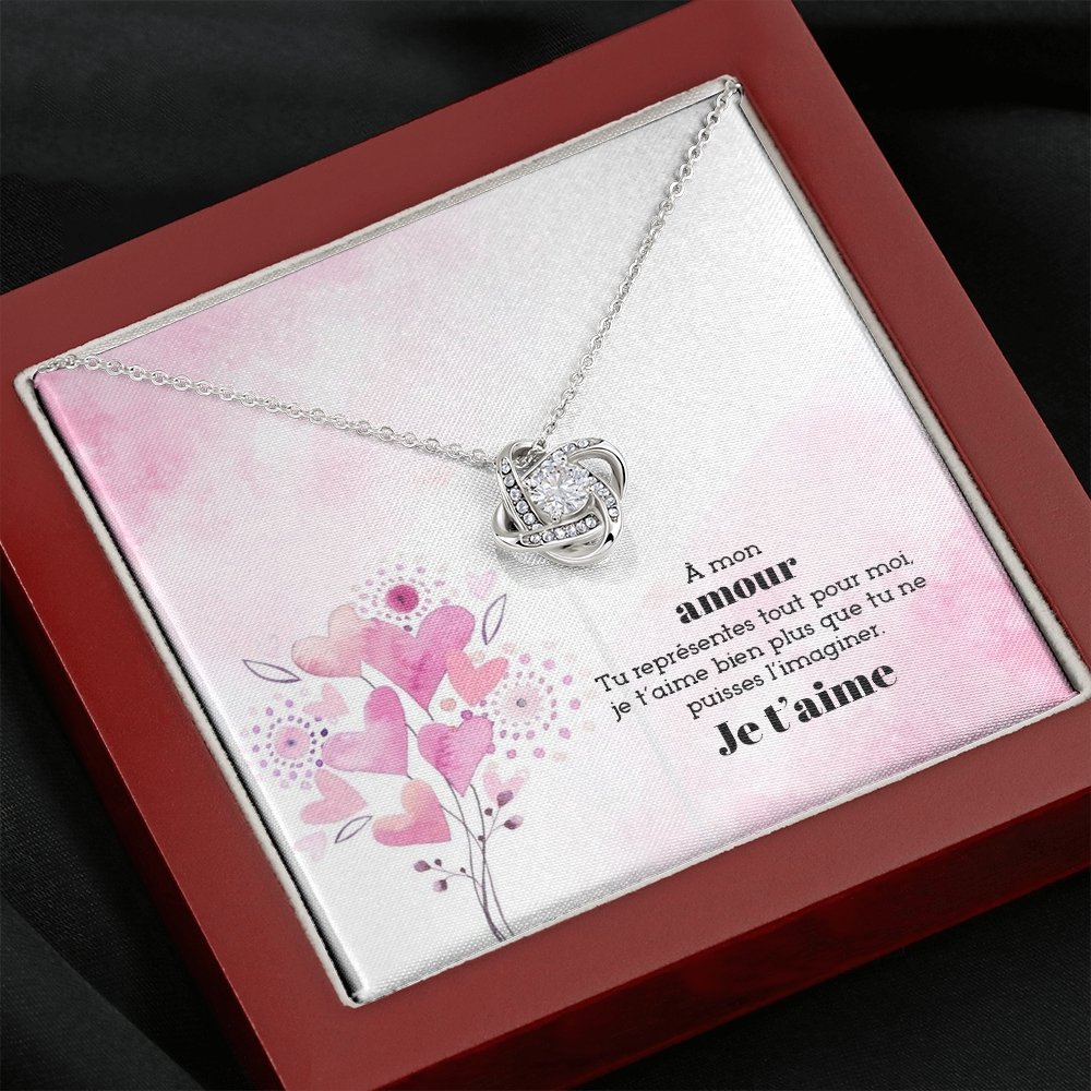 ETERNITY • Collier Déclaration d'amour Noeud d'Amour - Lehnaa