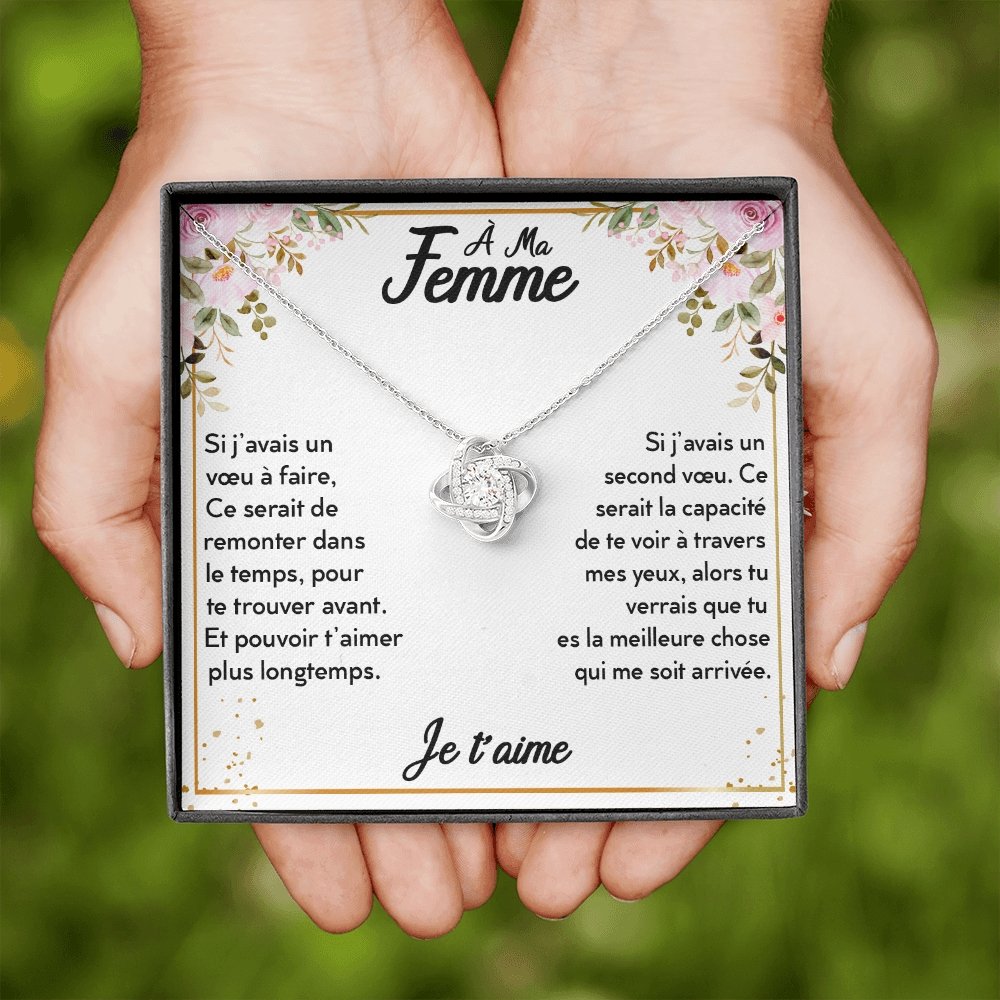 ETERNITY • Collier Déclaration d'amour Noeud d'Amour - Lehnaa