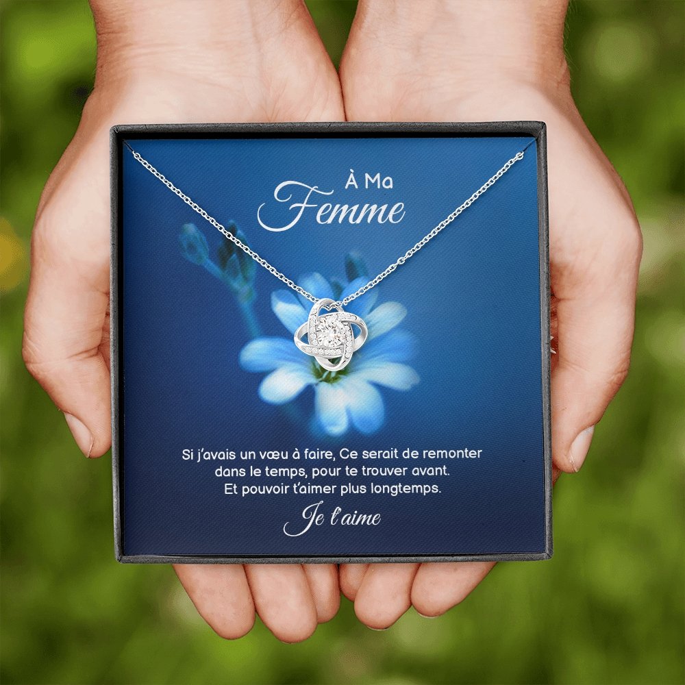 ETERNITY • Collier Déclaration d'amour Noeud d'Amour - Lehnaa