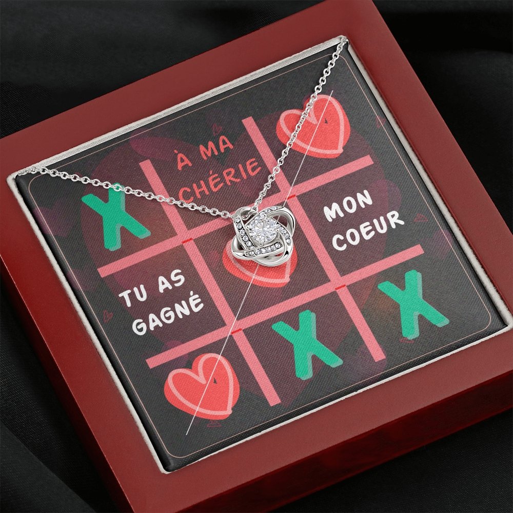 ETERNITY • Collier Déclaration d'amour Noeud d'Amour - Lehnaa