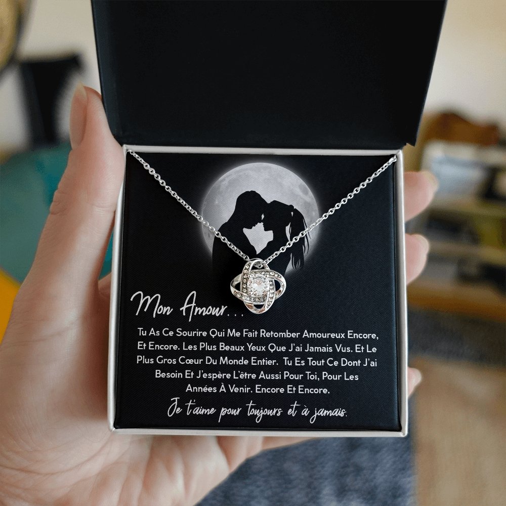 ETERNITY • Collier Déclaration d'amour Noeud d'Amour - Lehnaa