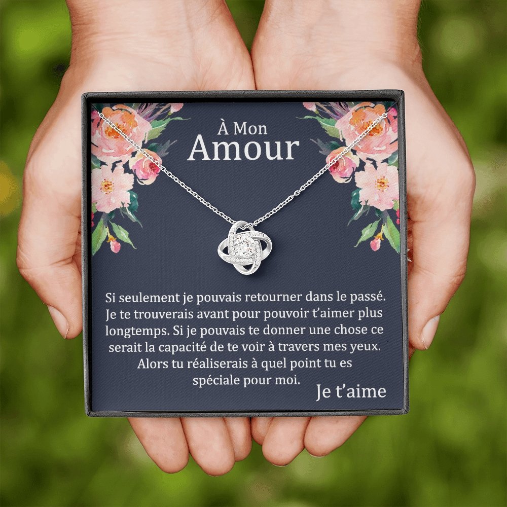 ETERNITY • Collier Déclaration d'amour Noeud d'Amour - Lehnaa