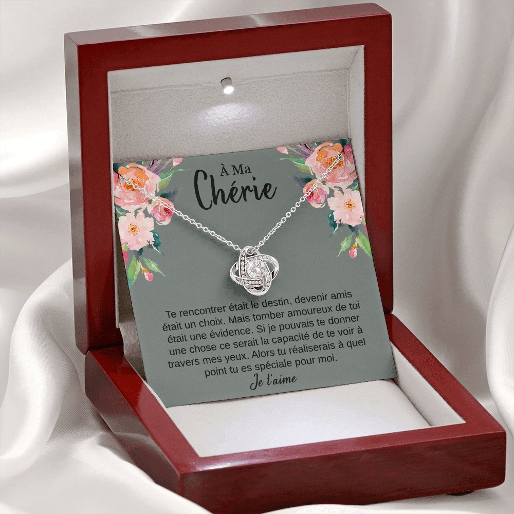 ETERNITY • Collier Déclaration d'amour Noeud d'Amour - Lehnaa