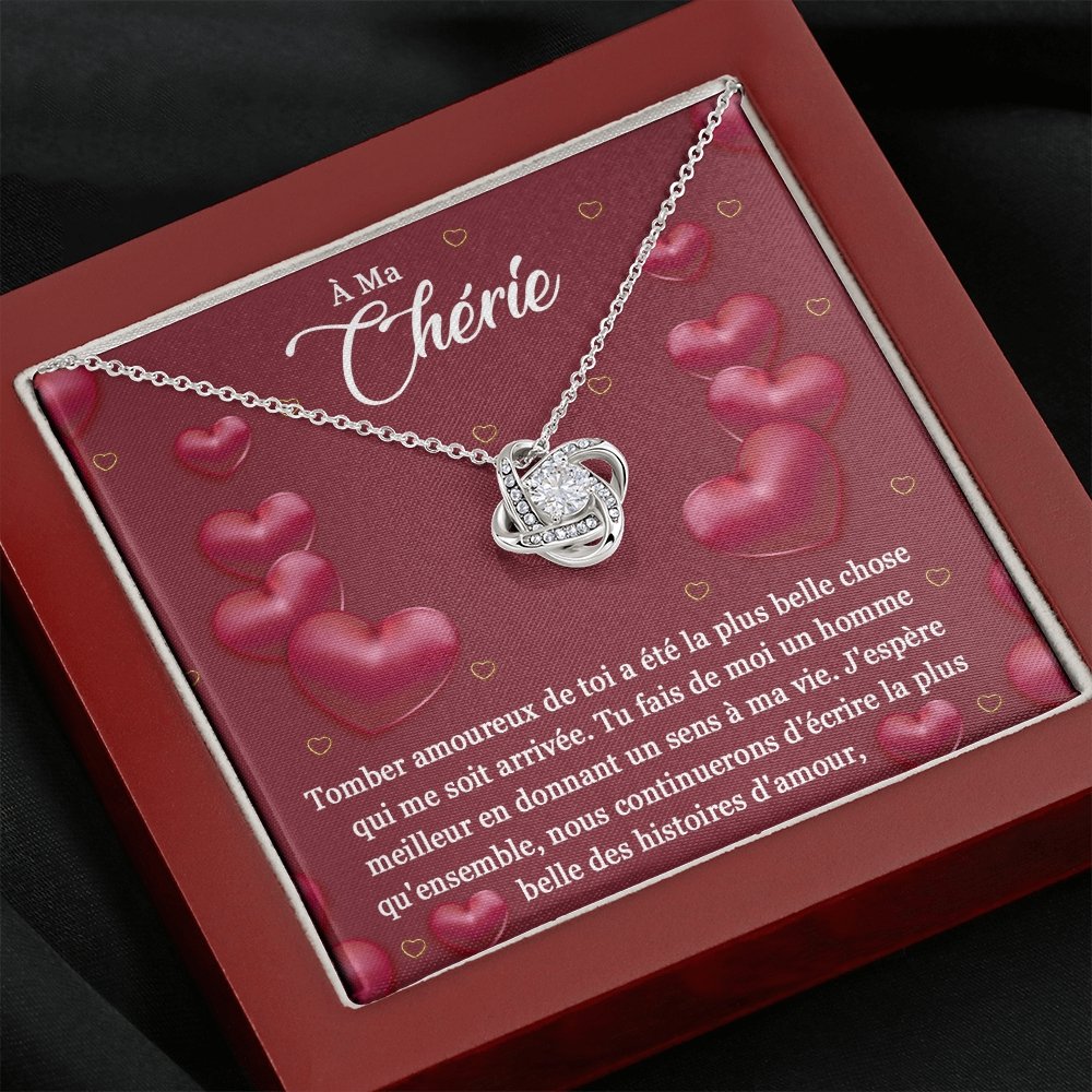 ETERNITY • Collier Déclaration d'amour Noeud d'Amour - Lehnaa