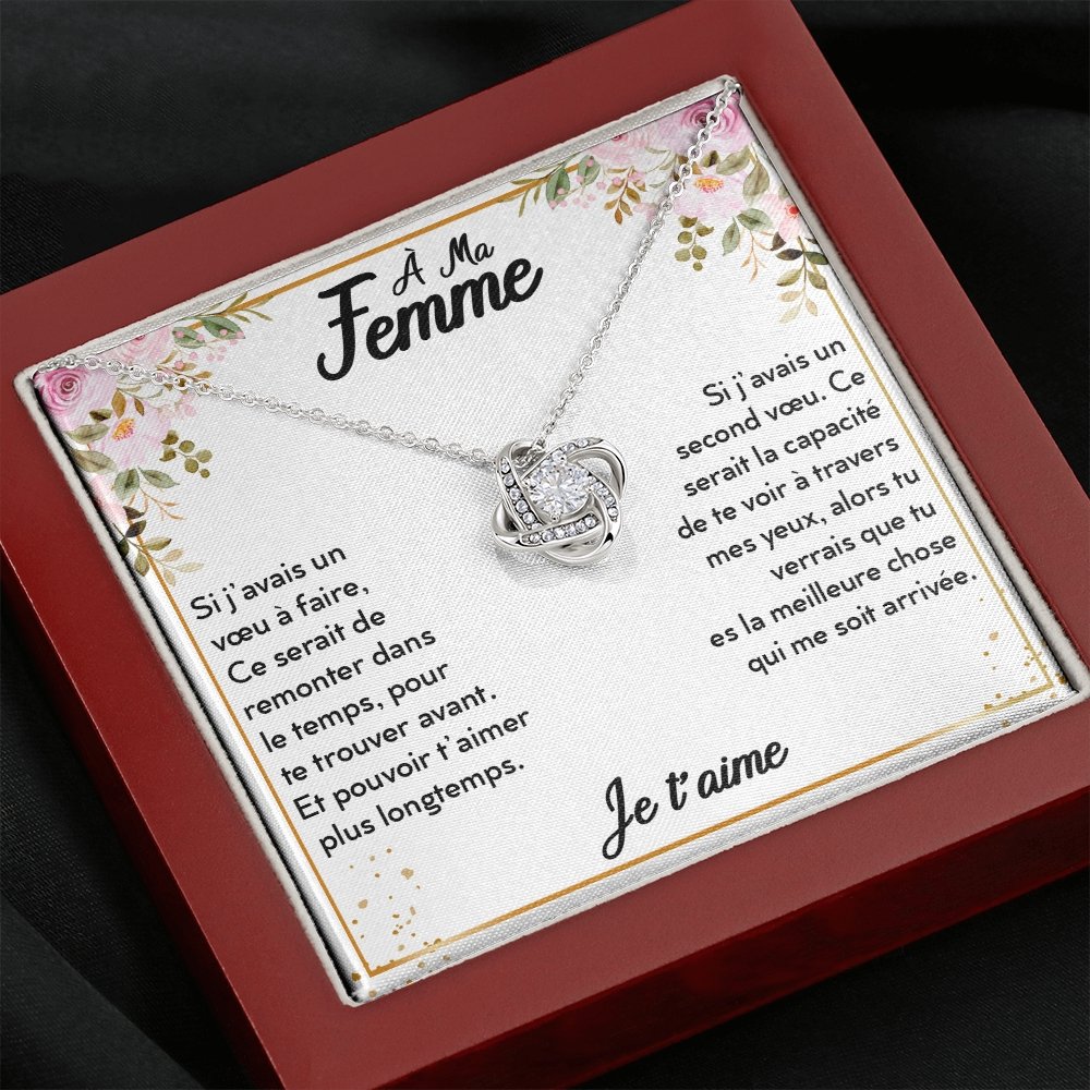 ETERNITY • Collier Déclaration d'amour Noeud d'Amour - Lehnaa