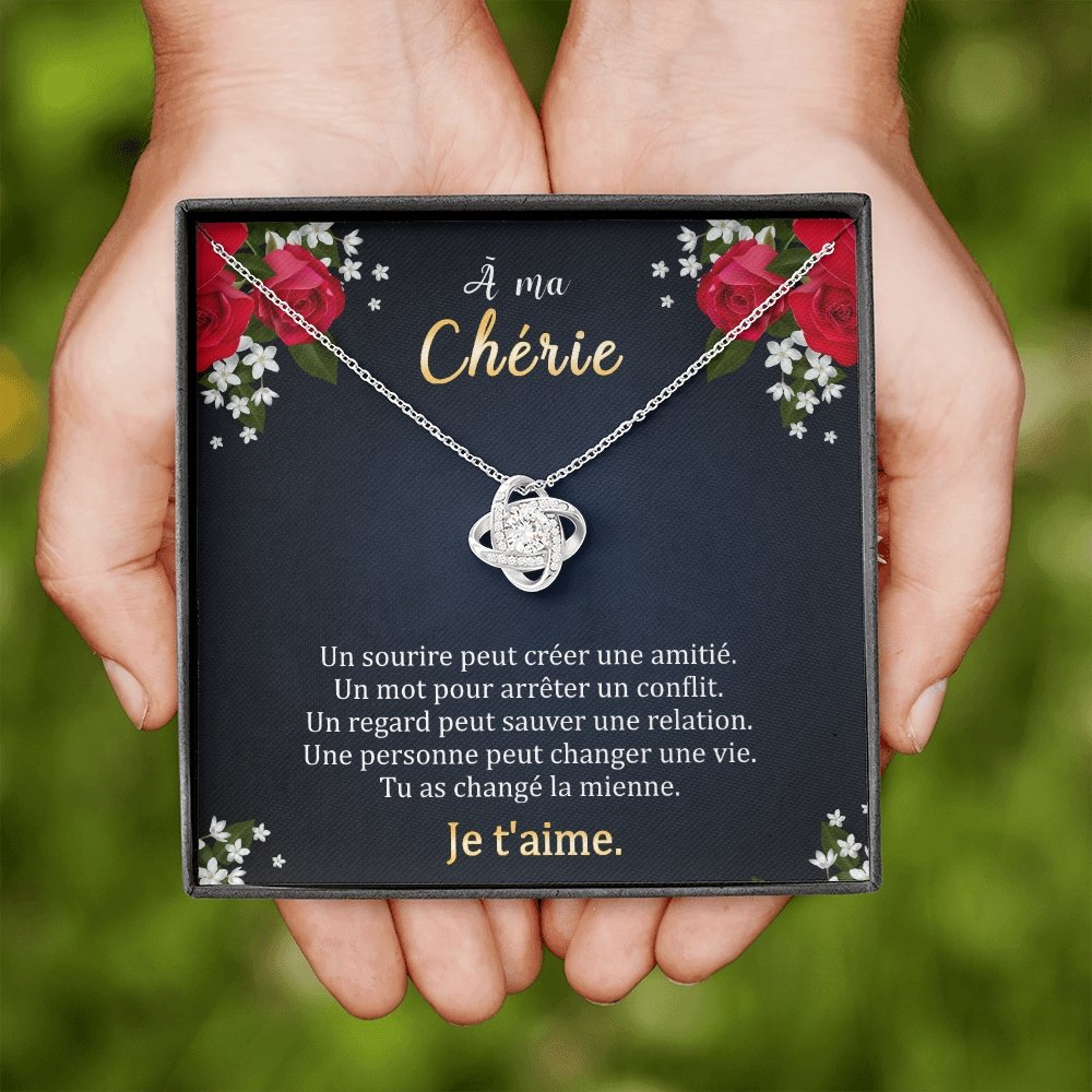 ETERNITY • Collier Déclaration d'amour Noeud d'Amour - Lehnaa