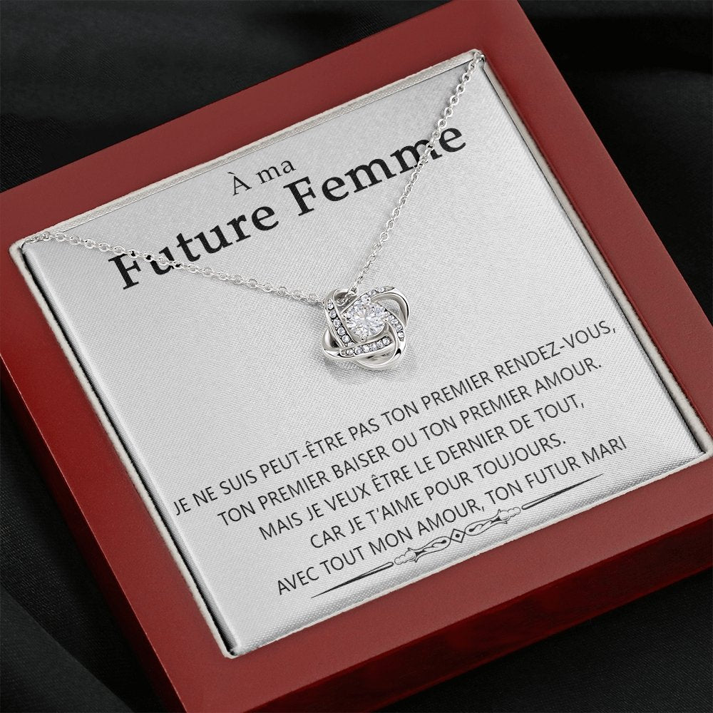 ETERNITY • Collier Déclaration d'amour Noeud d'Amour - Lehnaa