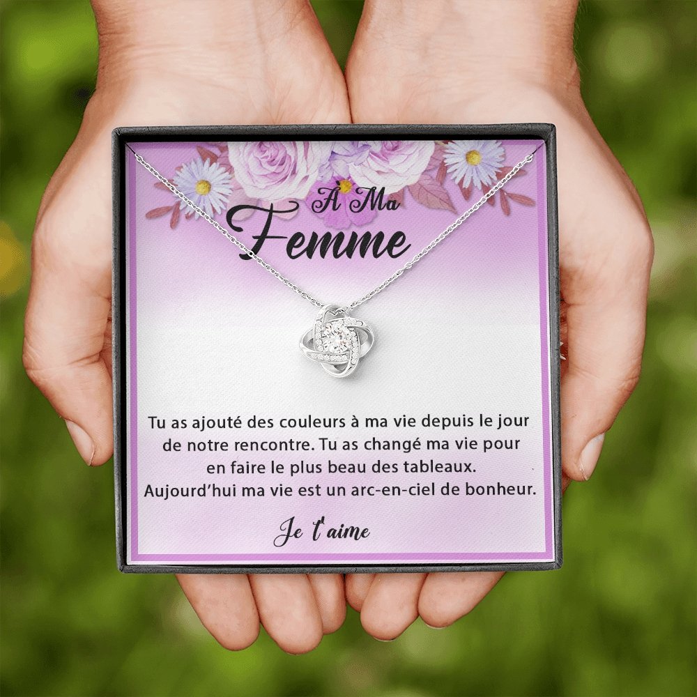 ETERNITY • Collier Déclaration d'amour Noeud d'Amour - Lehnaa