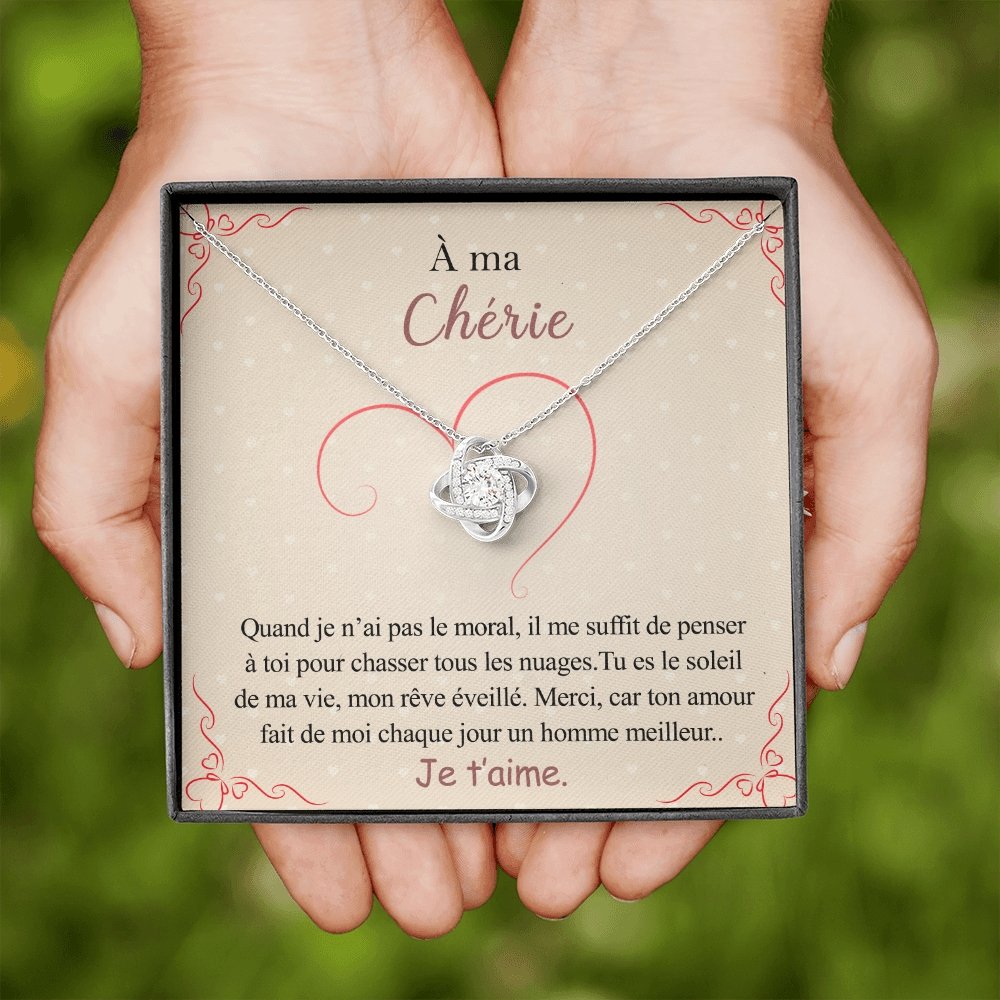 ETERNITY • Collier Déclaration d'amour Noeud d'Amour - Lehnaa