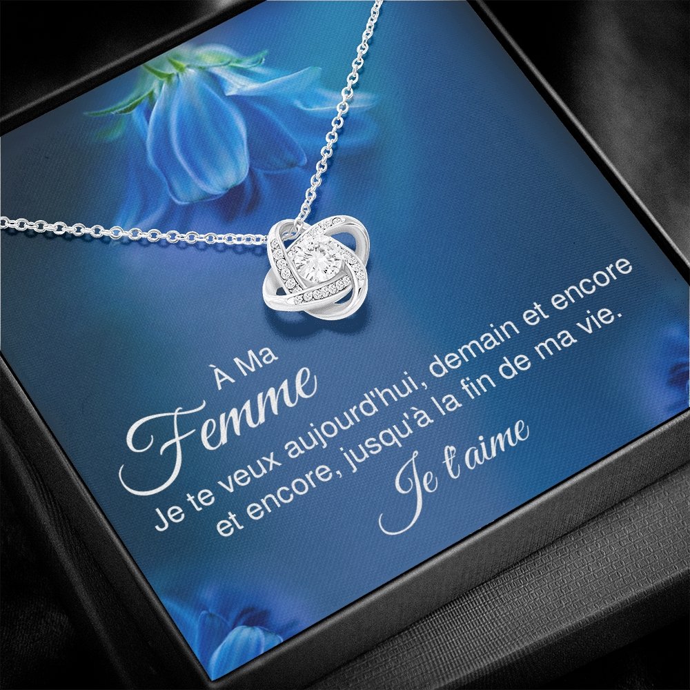 ETERNITY • Collier Déclaration d'amour Noeud d'Amour - Lehnaa