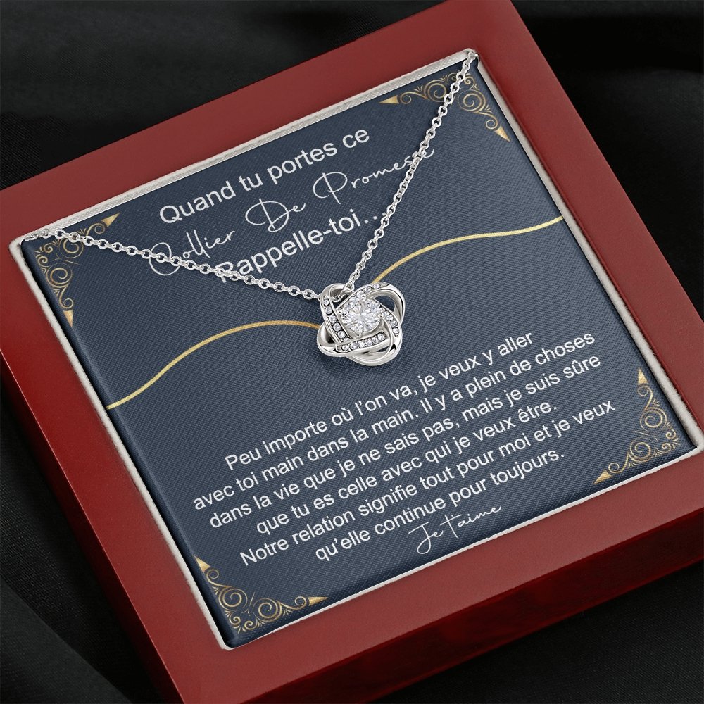 ETERNITY • Collier Déclaration d'amour Noeud d'Amour - Lehnaa