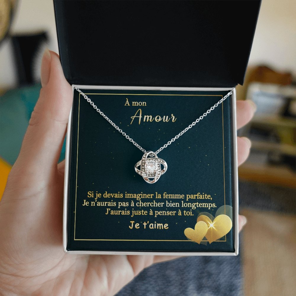 ETERNITY • Collier Déclaration d'amour Noeud d'Amour - Lehnaa