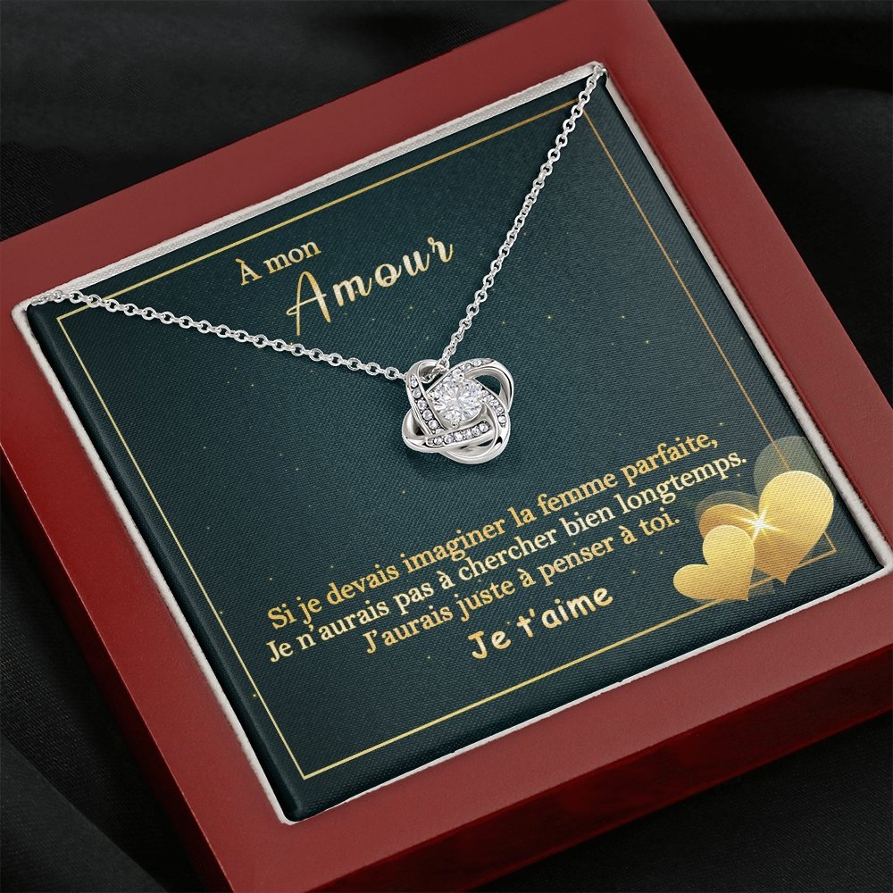 ETERNITY • Collier Déclaration d'amour Noeud d'Amour - Lehnaa
