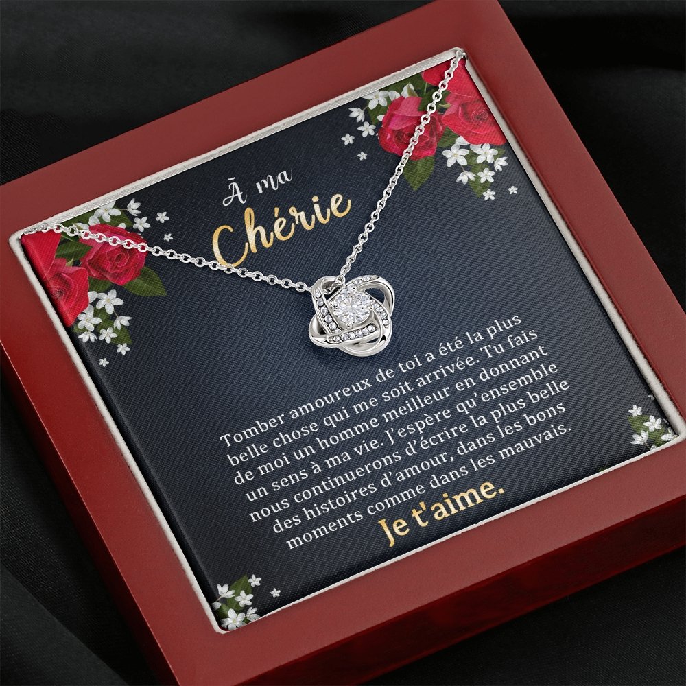 ETERNITY • Collier Déclaration d'amour Noeud d'Amour - Lehnaa