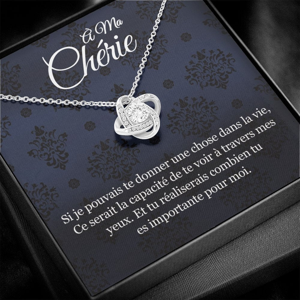 ETERNITY • Collier Déclaration d'amour Noeud d'Amour - Lehnaa