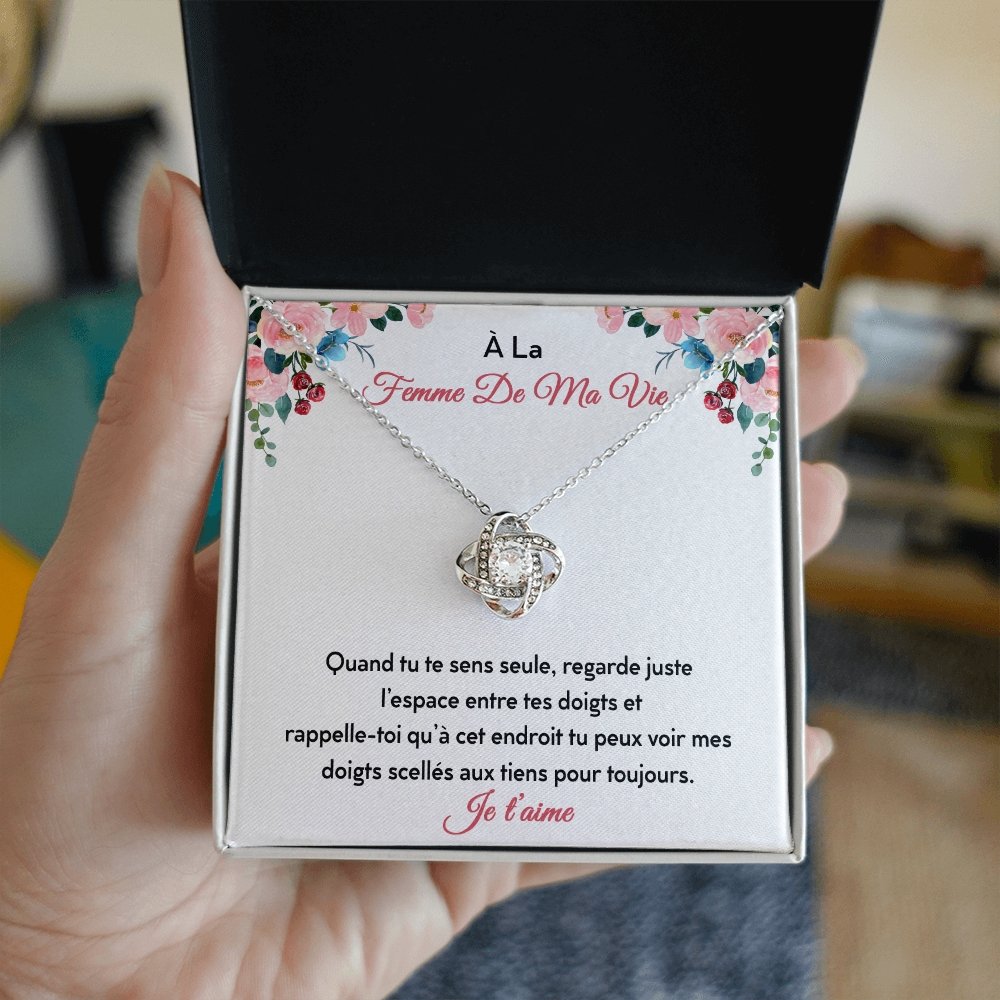 ETERNITY • Collier Déclaration d'amour Noeud d'Amour - Lehnaa