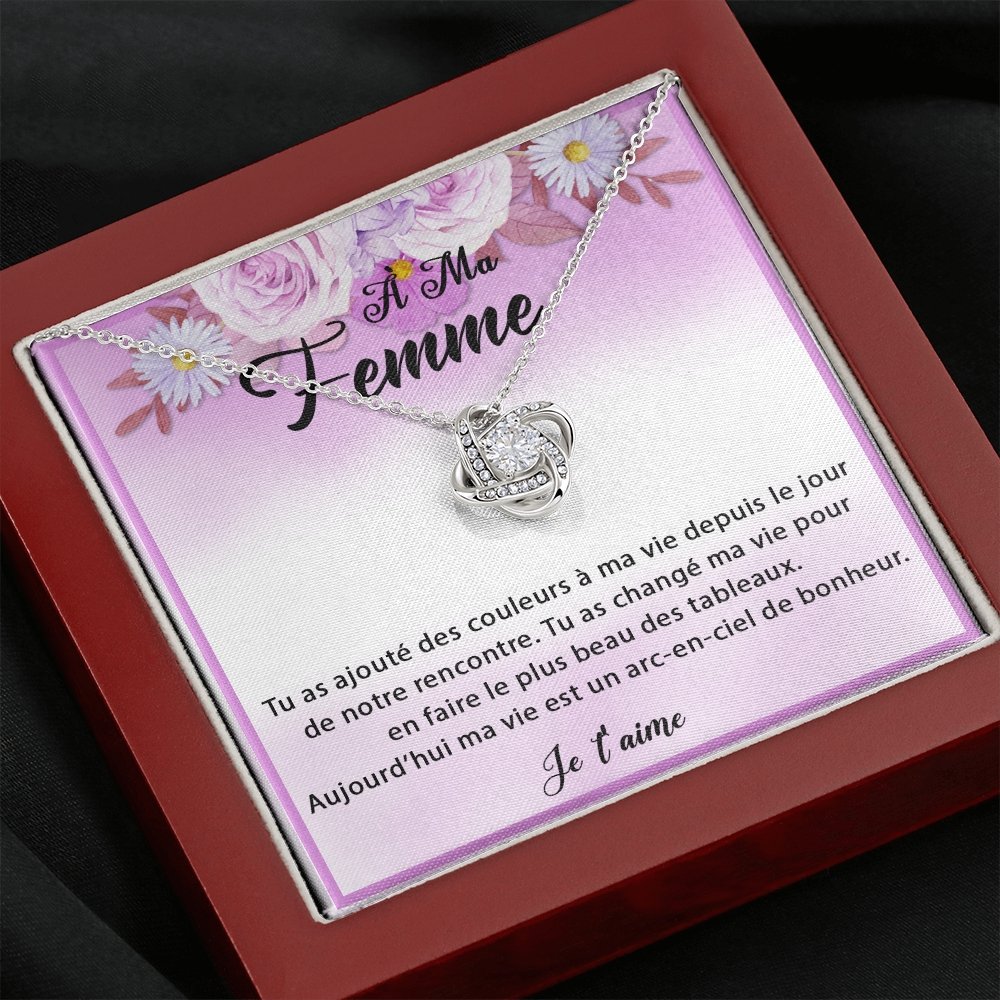 ETERNITY • Collier Déclaration d'amour Noeud d'Amour - Lehnaa