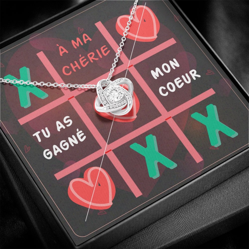 ETERNITY • Collier Déclaration d'amour Noeud d'Amour - Lehnaa