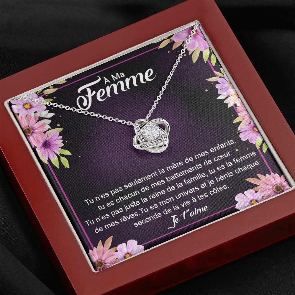 ETERNITY • Collier Déclaration d'amour Noeud d'Amour - Lehnaa