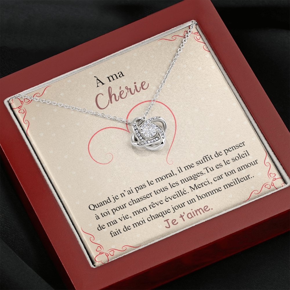 ETERNITY • Collier Déclaration d'amour Noeud d'Amour - Lehnaa