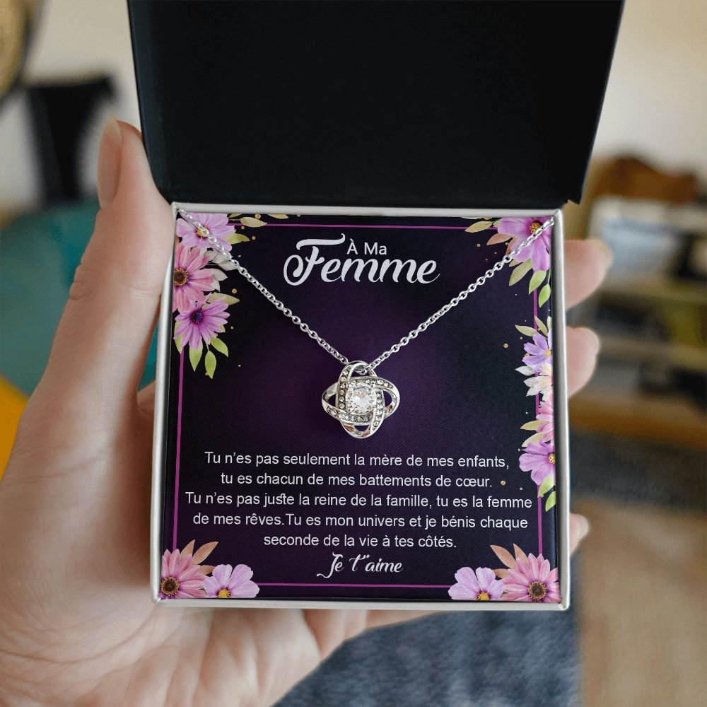 ETERNITY • Collier Déclaration d'amour Noeud d'Amour - Lehnaa