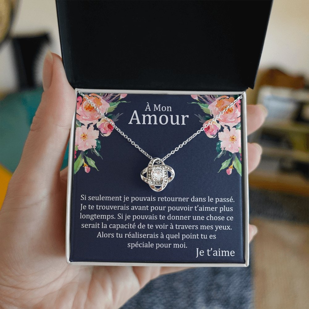 ETERNITY • Collier Déclaration d'amour Noeud d'Amour - Lehnaa