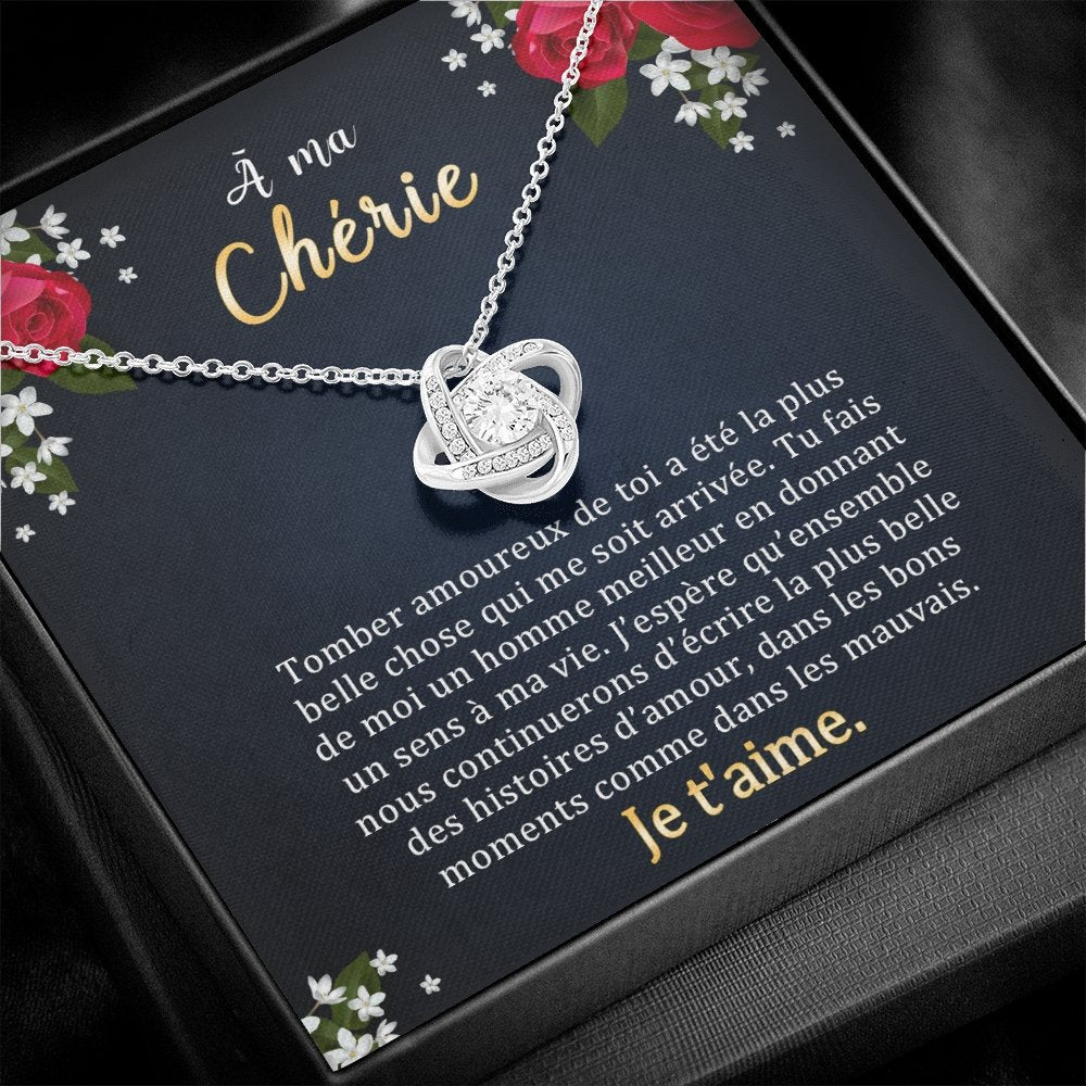 ETERNITY • Collier Déclaration d'amour Noeud d'Amour - Lehnaa