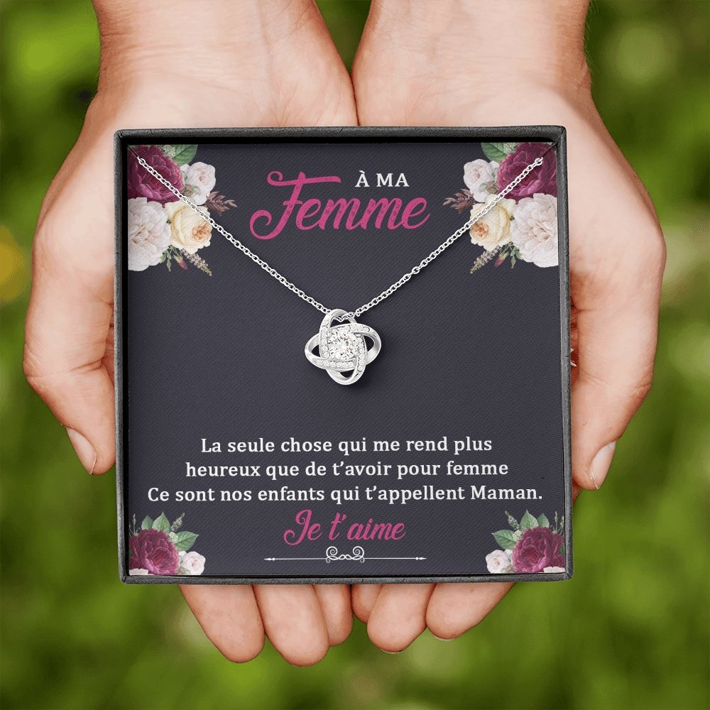 ETERNITY • Collier Déclaration d'amour Noeud d'Amour - Lehnaa