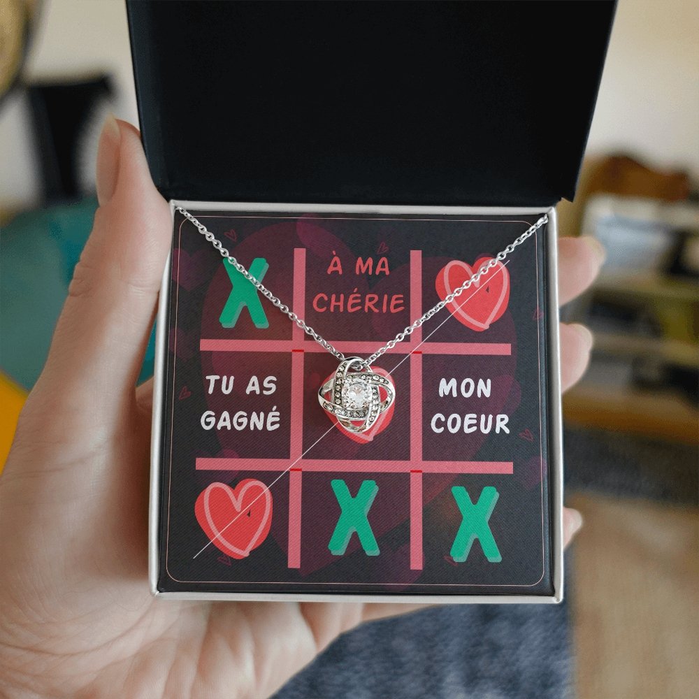 ETERNITY • Collier Déclaration d'amour Noeud d'Amour - Lehnaa