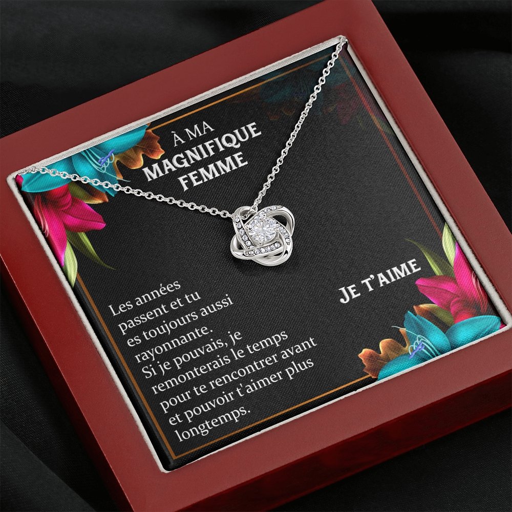 ETERNITY • Collier Déclaration d'amour Noeud d'Amour - Lehnaa