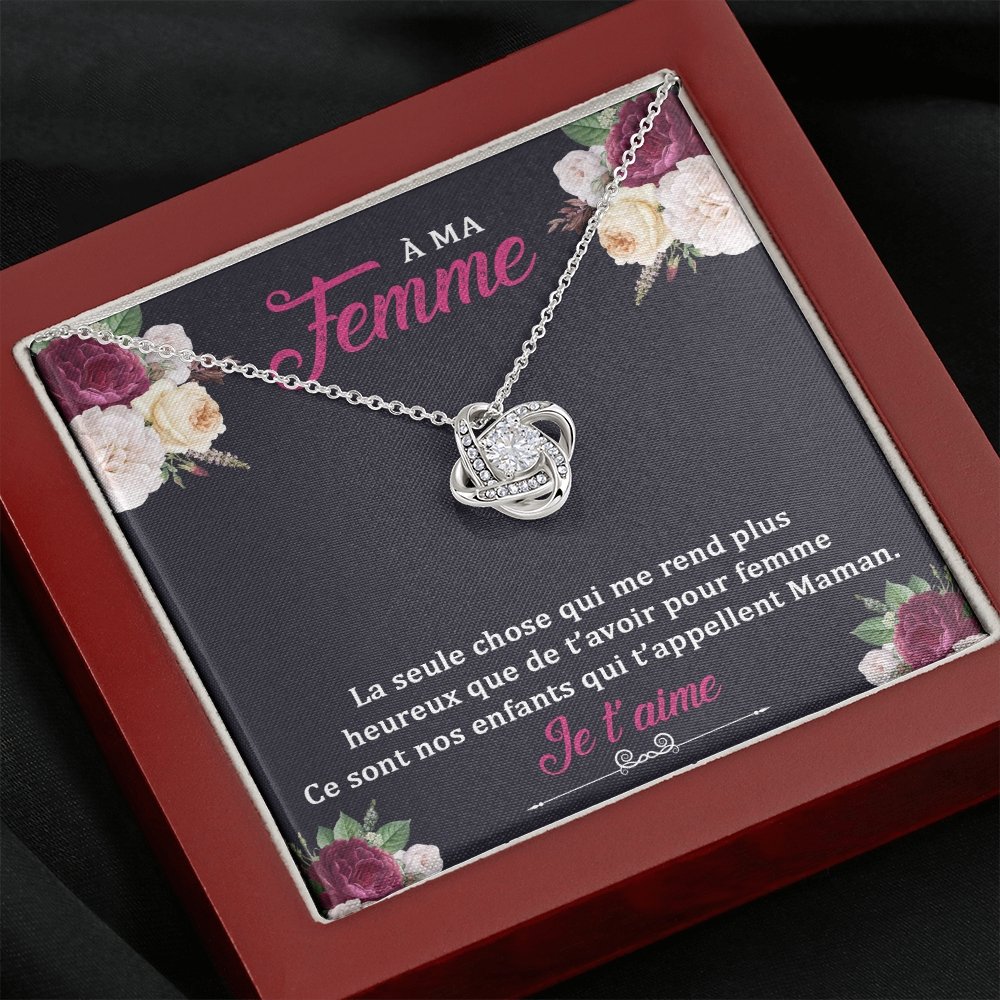 ETERNITY • Collier Déclaration d'amour Noeud d'Amour - Lehnaa