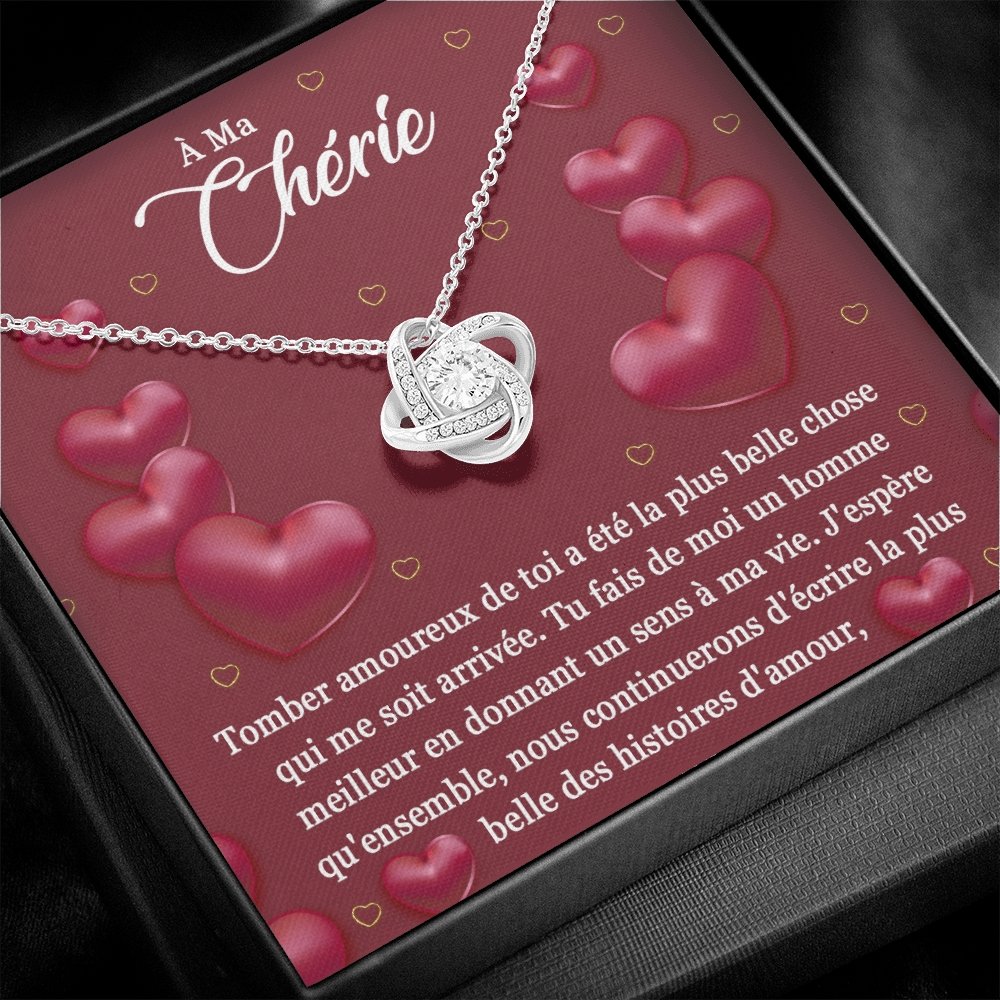 ETERNITY • Collier Déclaration d'amour Noeud d'Amour - Lehnaa