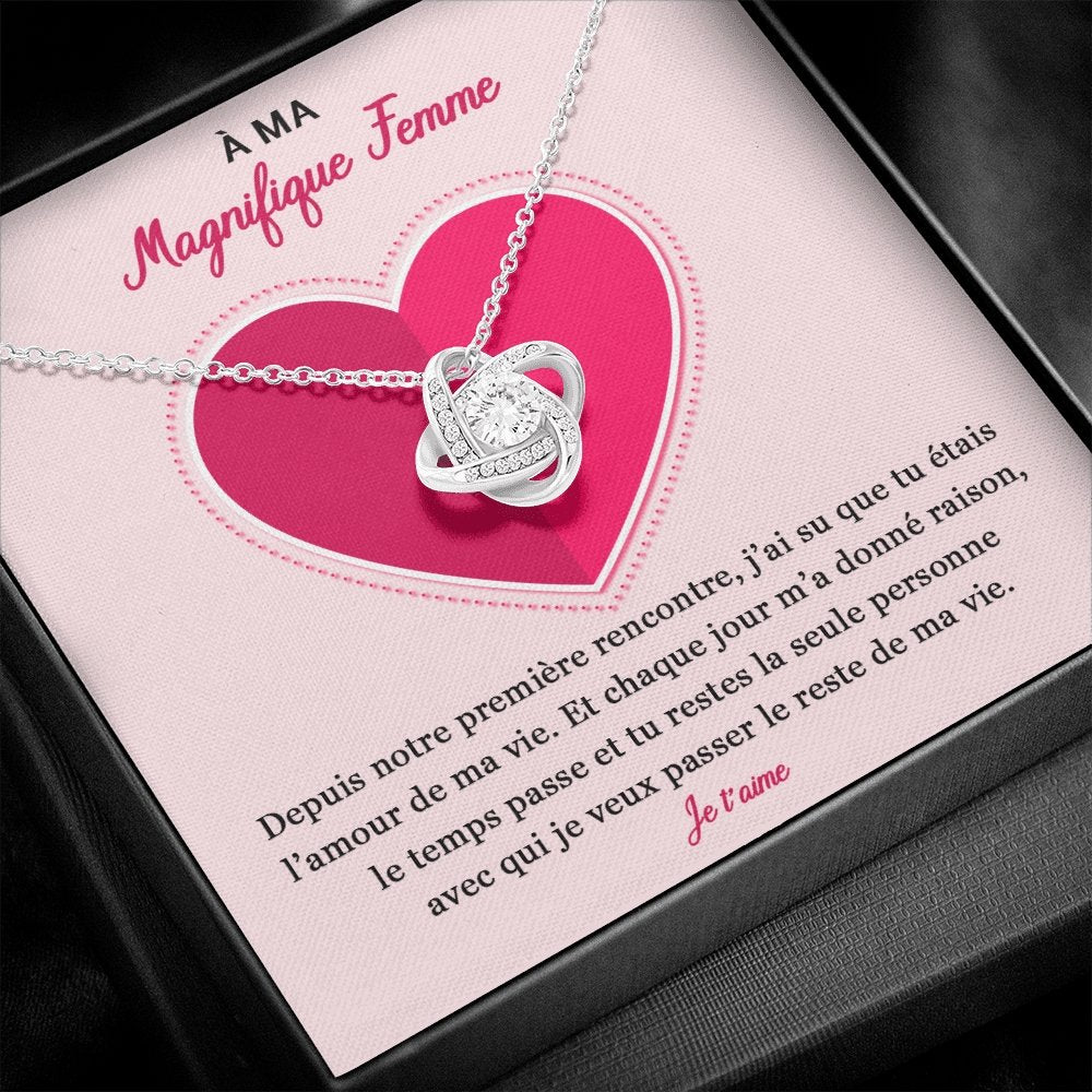 ETERNITY • Collier Déclaration d'amour Noeud d'Amour - Lehnaa