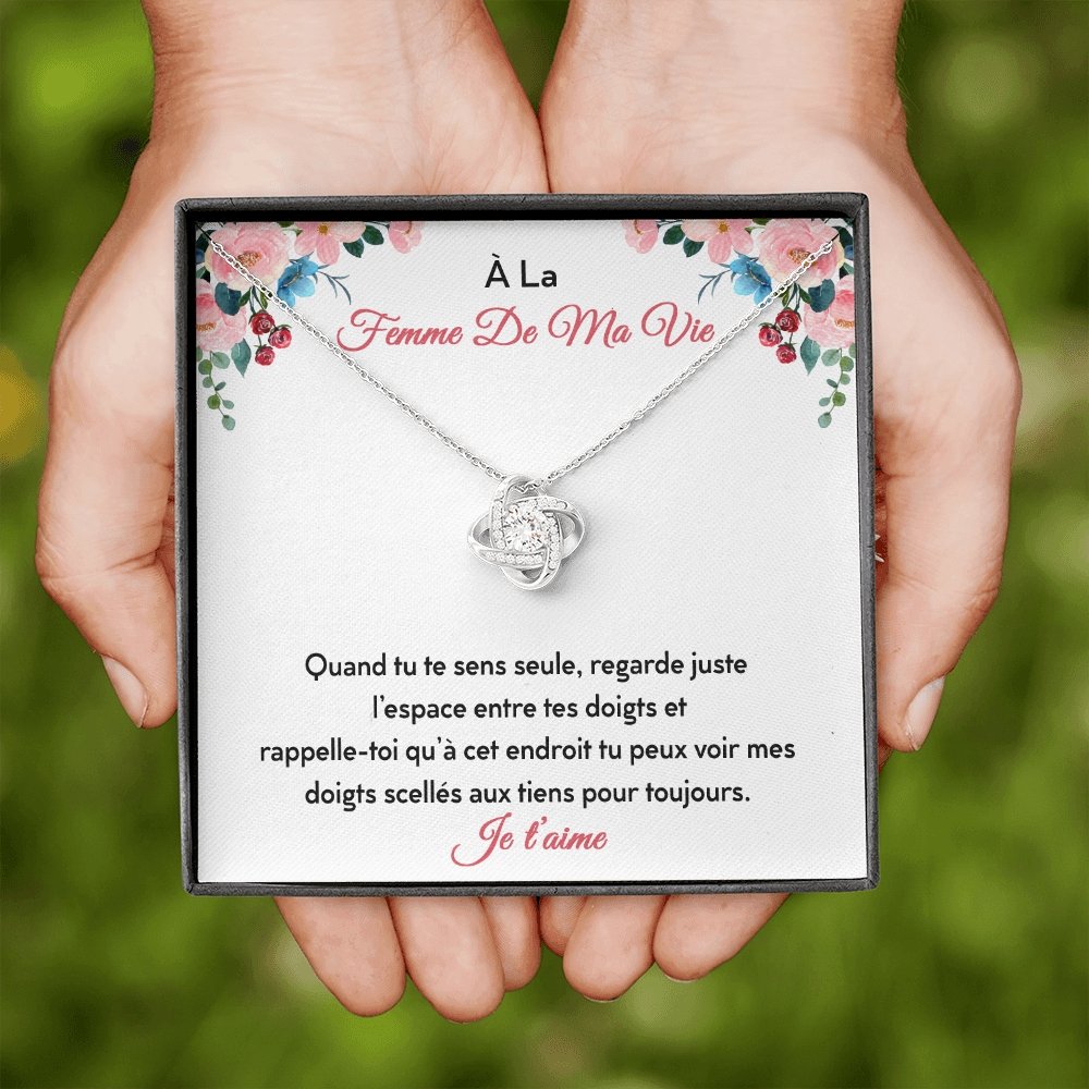 ETERNITY • Collier Déclaration d'amour Noeud d'Amour - Lehnaa