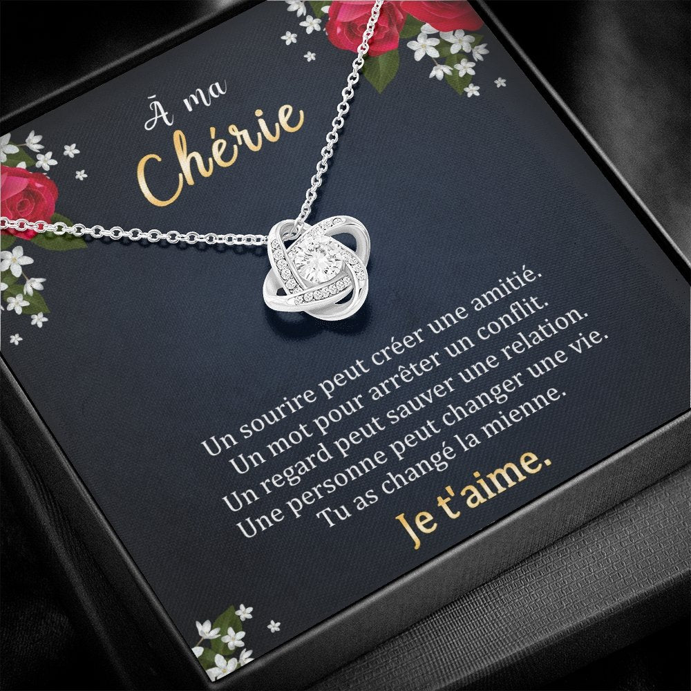 ETERNITY • Collier Déclaration d'amour Noeud d'Amour - Lehnaa