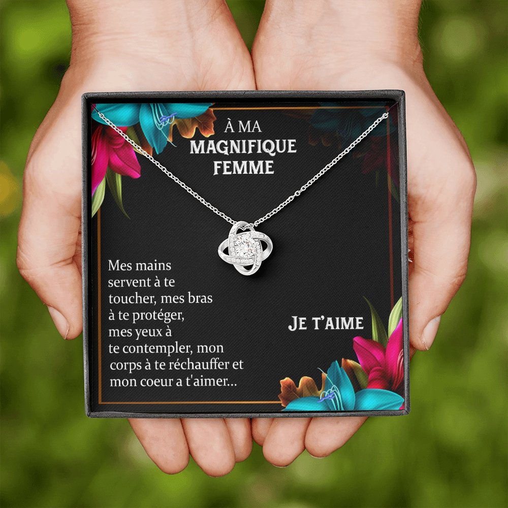 ETERNITY • Collier Déclaration d'amour Noeud d'Amour - Lehnaa