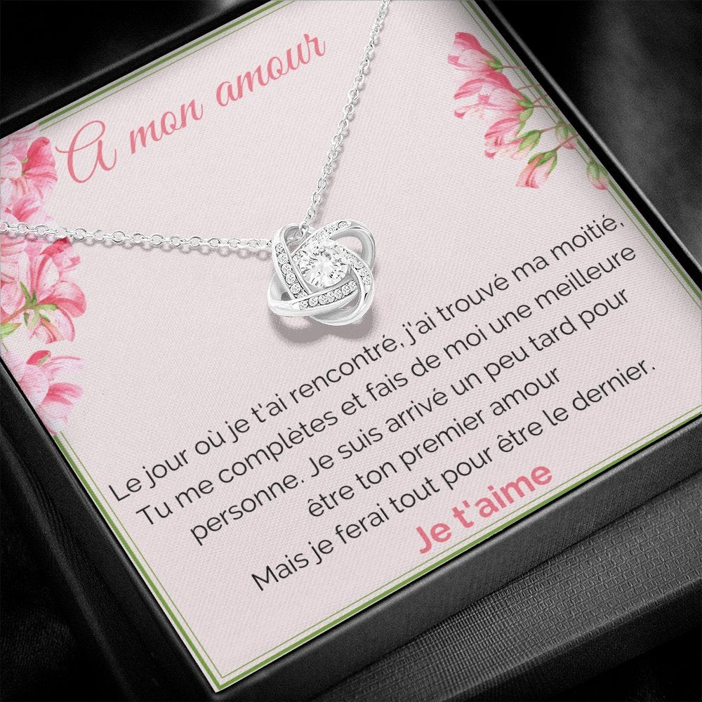 ETERNITY • Collier Déclaration d'amour Noeud d'Amour - Lehnaa