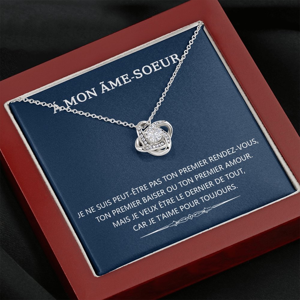 ETERNITY • Collier Déclaration d'amour Noeud d'Amour - Lehnaa