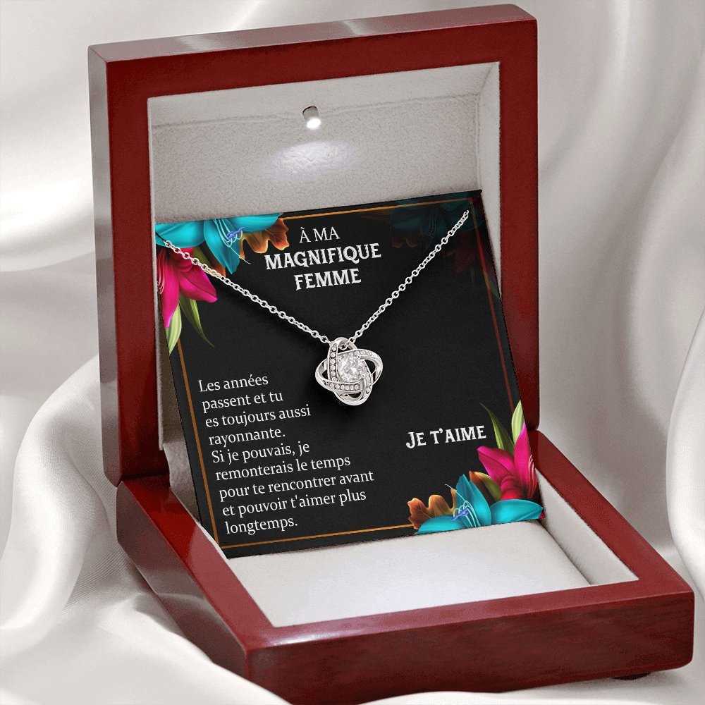 ETERNITY • Collier Déclaration d'amour Noeud d'Amour - Lehnaa